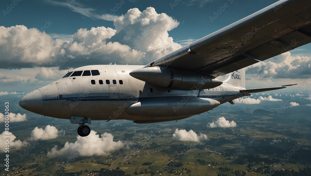 Aeroplane in the sky Aeroplane in the sky