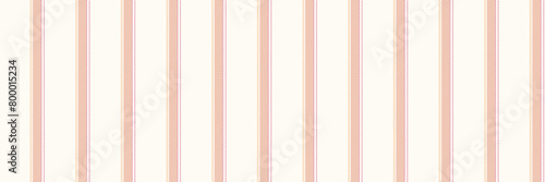 Graph vertical vector texture, linen seamless fabric pattern. Daisy lines textile stripe background in ivory and orange colors.