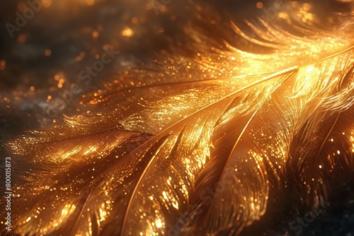 Golden Feather Illumination