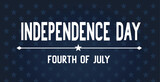 dark pattern background with stars independence day banner poster