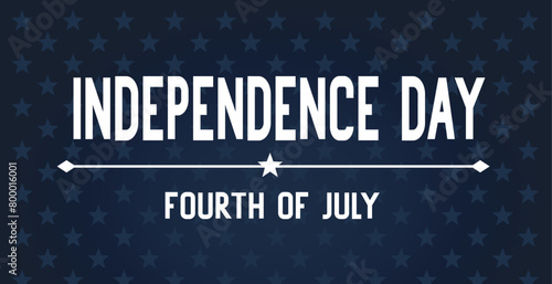 dark pattern background with stars independence day banner poster