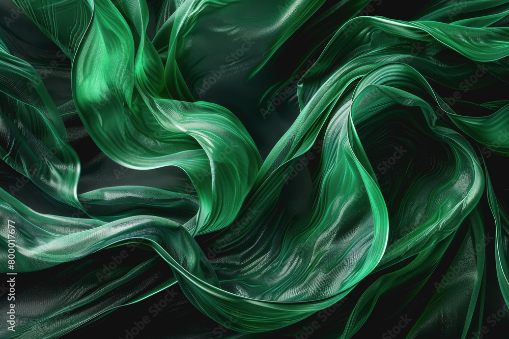 Lively green hues on a black s, abstract vibrancy, colorful motion, Lively green hues on a black s, abstract vibrancy, colorful motion,