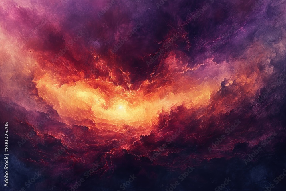 Fototapeta premium Celestial Velvet Harmony