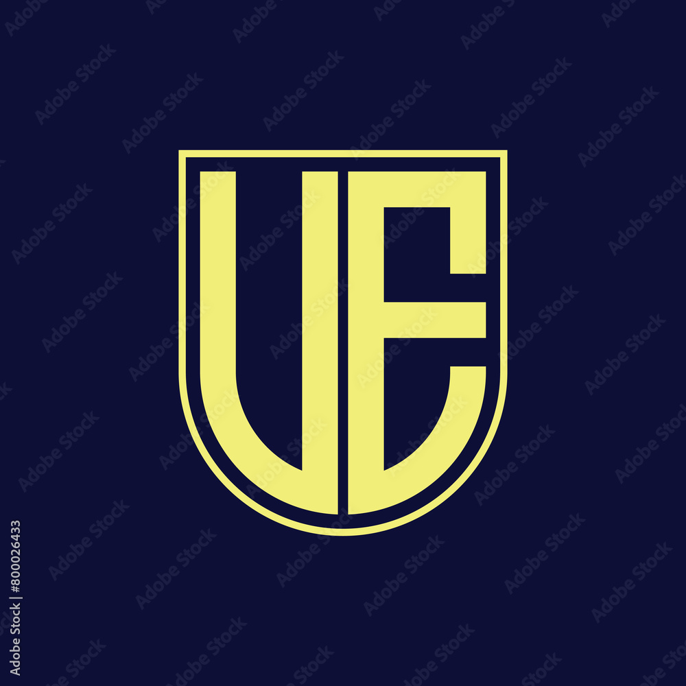 Obraz premium modern letter logo design