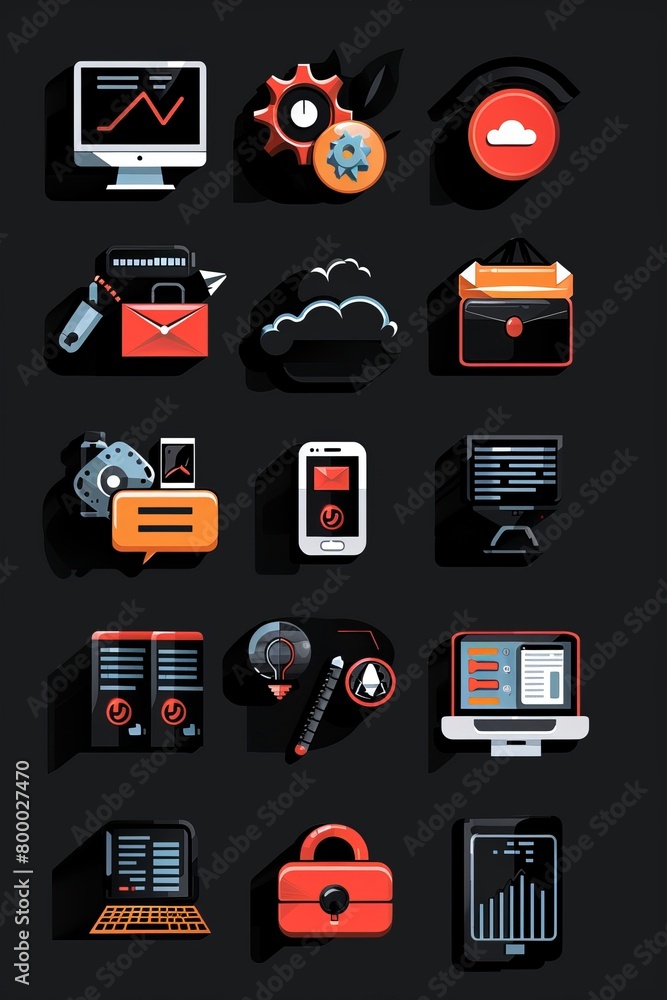 Business icon set Business icon set