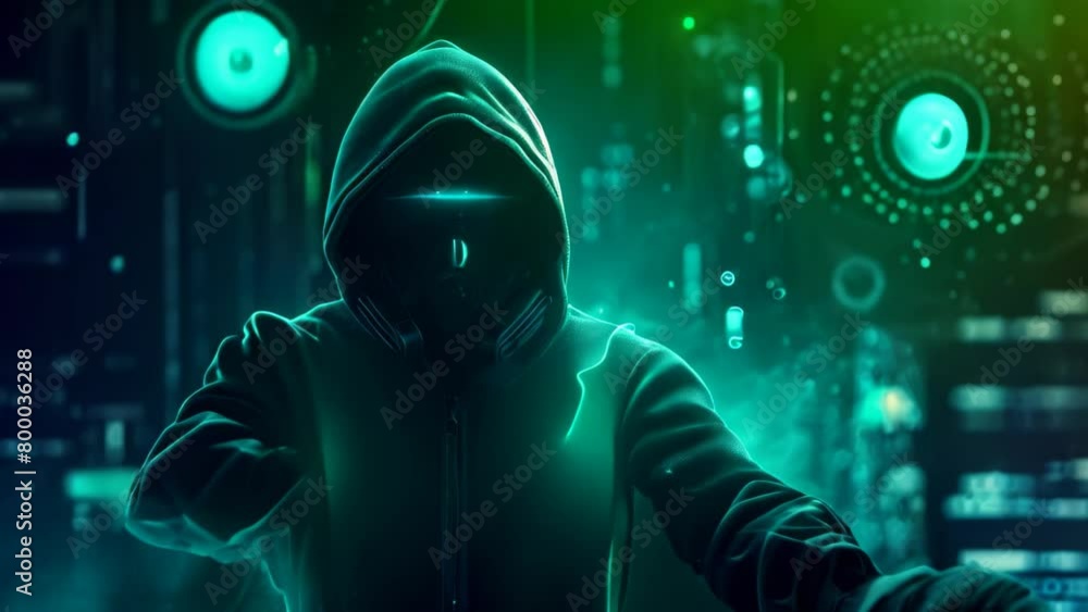 A man wearing a hoodie extends his hands in an open gesture, A cybersecurity warrior fighting against malware and viruses A man wearing a hoodie extends his hands in an open gesture, A cybersecurity warrior fighting against malware and viruses