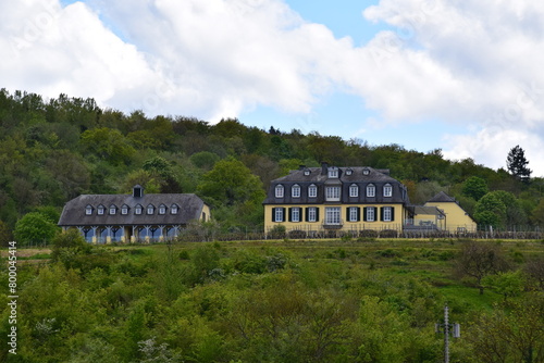 Hotels on the hills above the Mosel photo