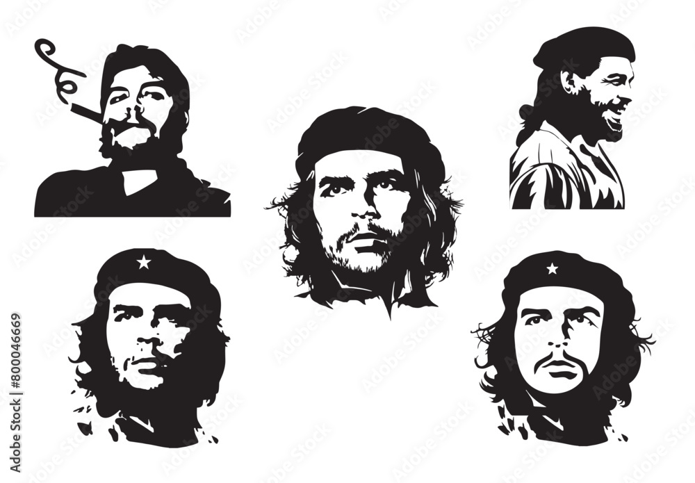 Print, guevara, che, leader, character, cuba, famous, background, icon, vector, people, isolated, man, illustration, hair, white, black, face, portrait, person, print, freedom, latin, patriot, communi Print, guevara, che, leader, character, cuba, famous, background, icon, vector, people, isolated, man, illustration, hair, white, black, face, portrait, person, print, freedom, latin, patriot, communi