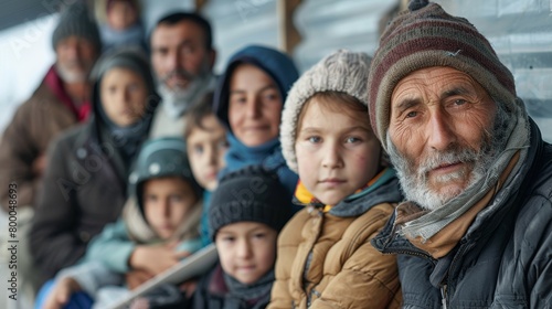 Resilient Faces in Harsh Climates, Portraying Human Side of Climate Migration