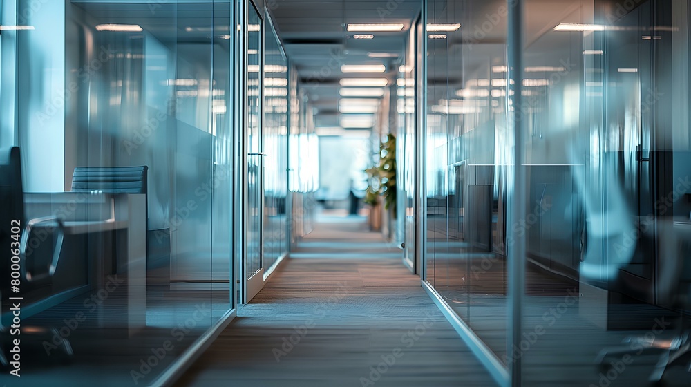 Fototapeta premium very corporate a mrdern office. generative AI