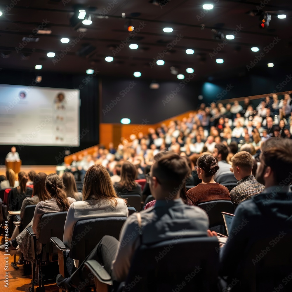 Educational seminar and workshop for students at a university and Engaged Audience at a Professional Seminar Business and Education Concept Educational seminar and workshop for students at a university and Engaged Audience at a Professional Seminar Business and Education Concept