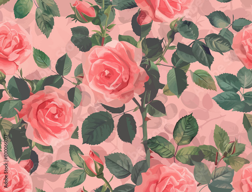 a bunch of pink roses on a pink background