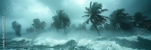 Idyllic coastal haven faces wrath of powerful tropical cyclonic disturbance
