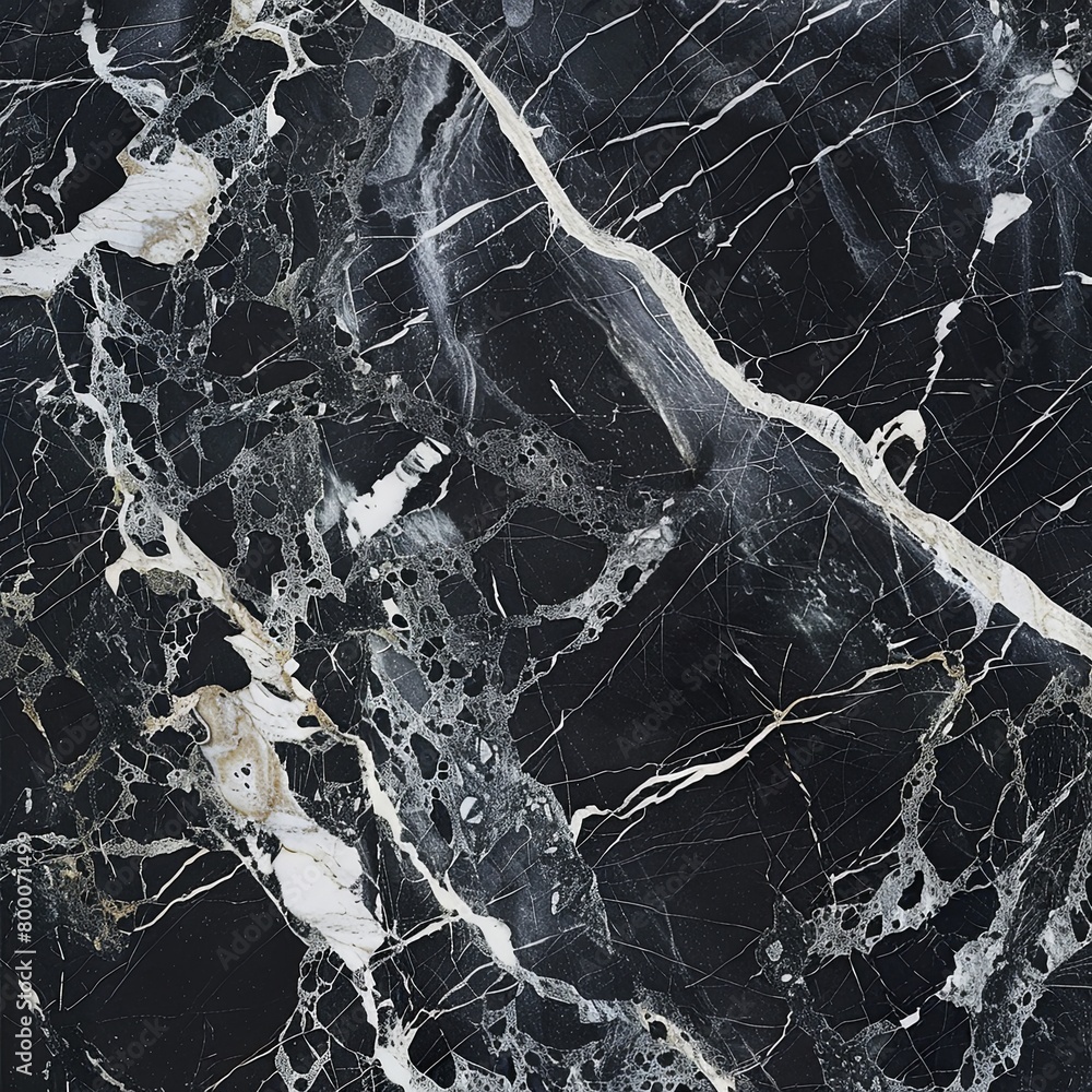 custom made wallpaper toronto digitalSophisticated Luxury of Black Marble with White Veining