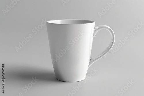 White Blank Mug Mockup in Photographic Scene created with Generative AI (ID: 800072417)