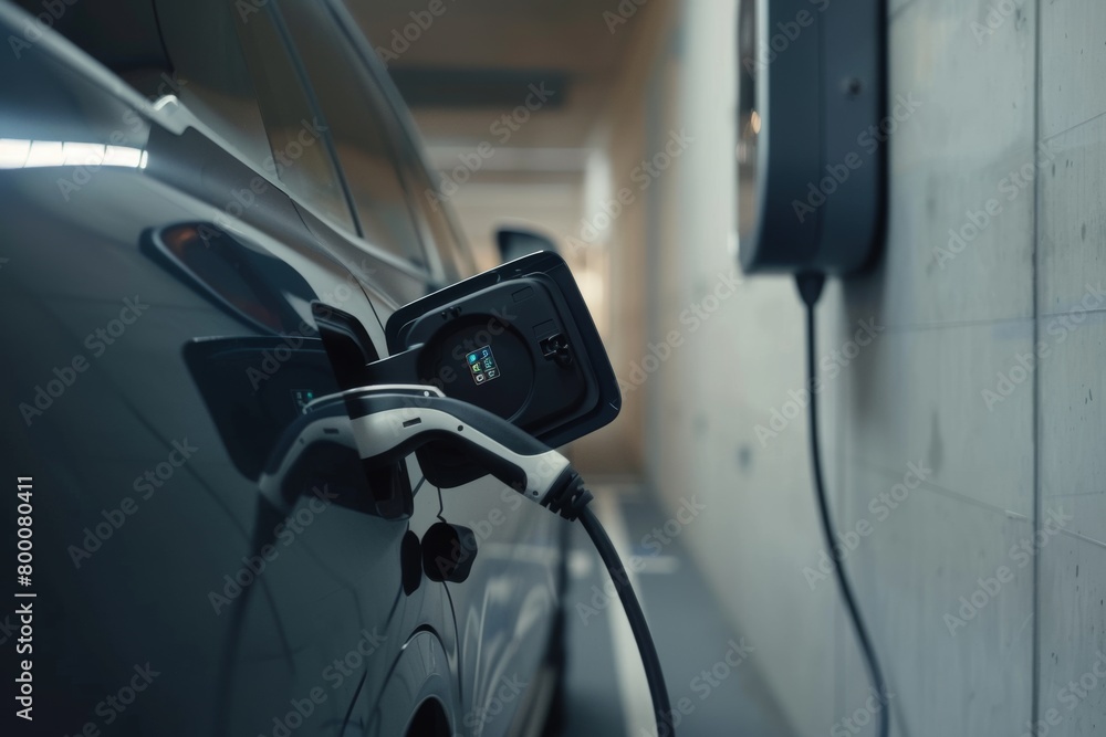 Electrical vehicle charging from a modern charging station Electrical vehicle charging from a modern charging station