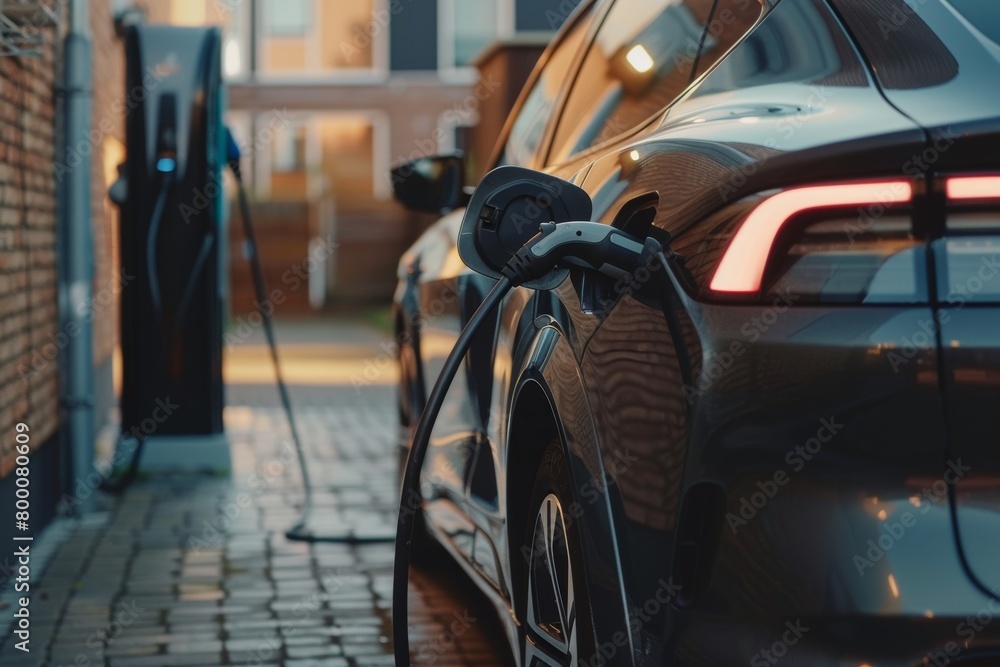 Electrical vehicle charging from a modern charging station