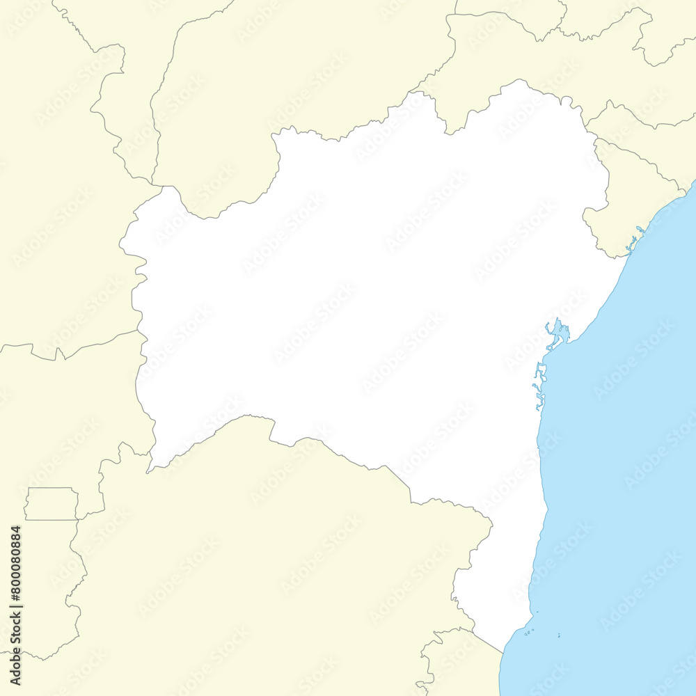 Location map of Bahia is a state of Brazil
