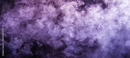 Artistic abstract purple mist  smoky haze in a purple fog, captivating smoky background