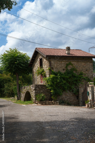 Mulazzo, historic town in Lunigiana, Tuscany