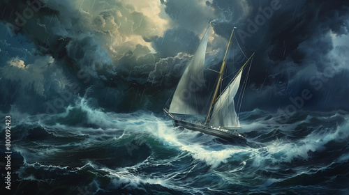 Sailing in the storm