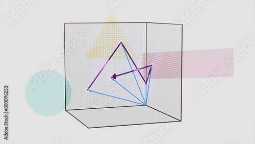 Science Meets Art: A Colorful Display of Vector Mathematics