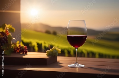 Pouring Red Wine into Glass