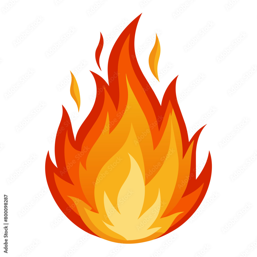 fire, icon, vector illustration fire, icon, vector illustration