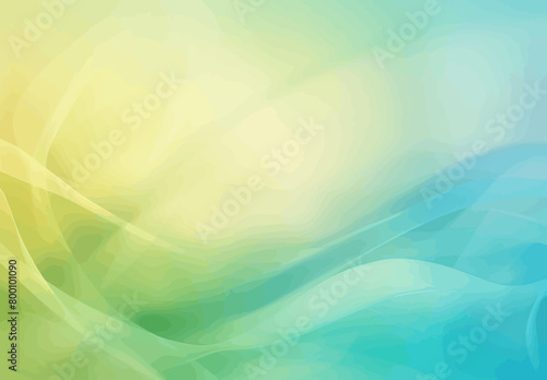 a blue and green abstract background with waves