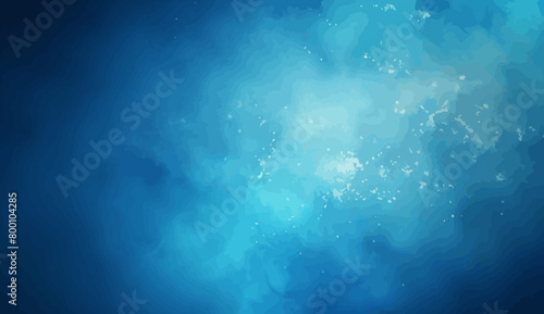 a dark blue background with white bubbles