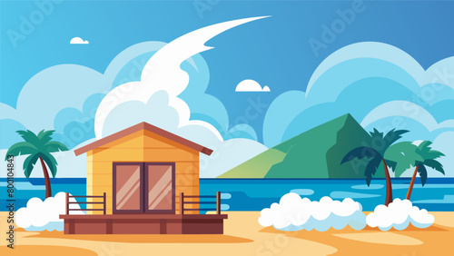 Experience the healing properties of a sauna session at this beachfront resort with the sound of crashing waves as your backdrop..