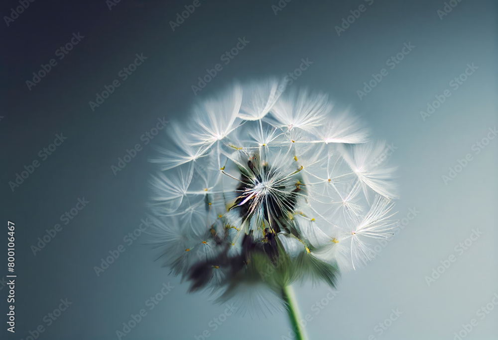 Fototapeta premium 蒲公英, たんぽぽ, 植物, 種子, ふわふわ, dandelion, plant, seed, fluffy