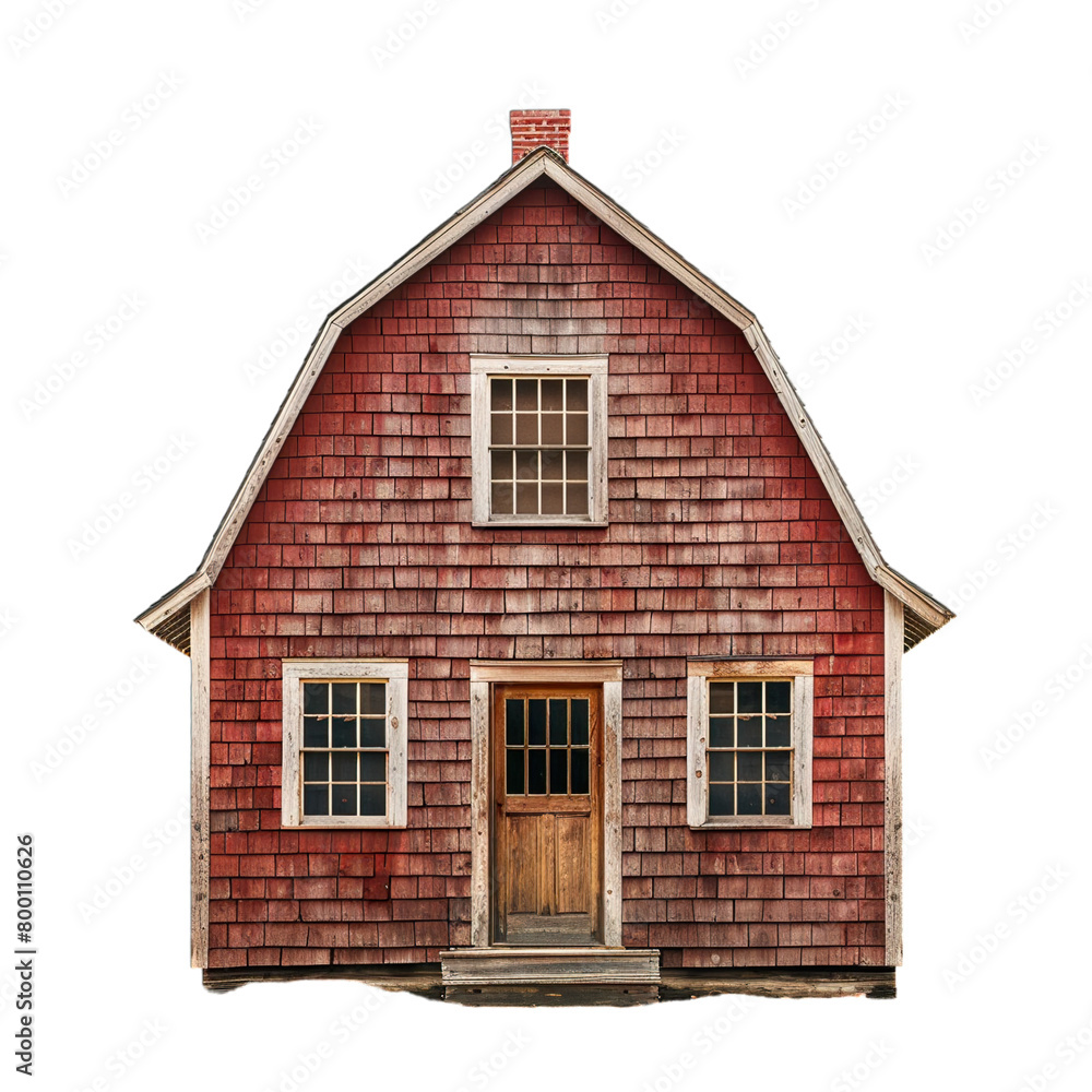 old house isolated on white old house isolated on white