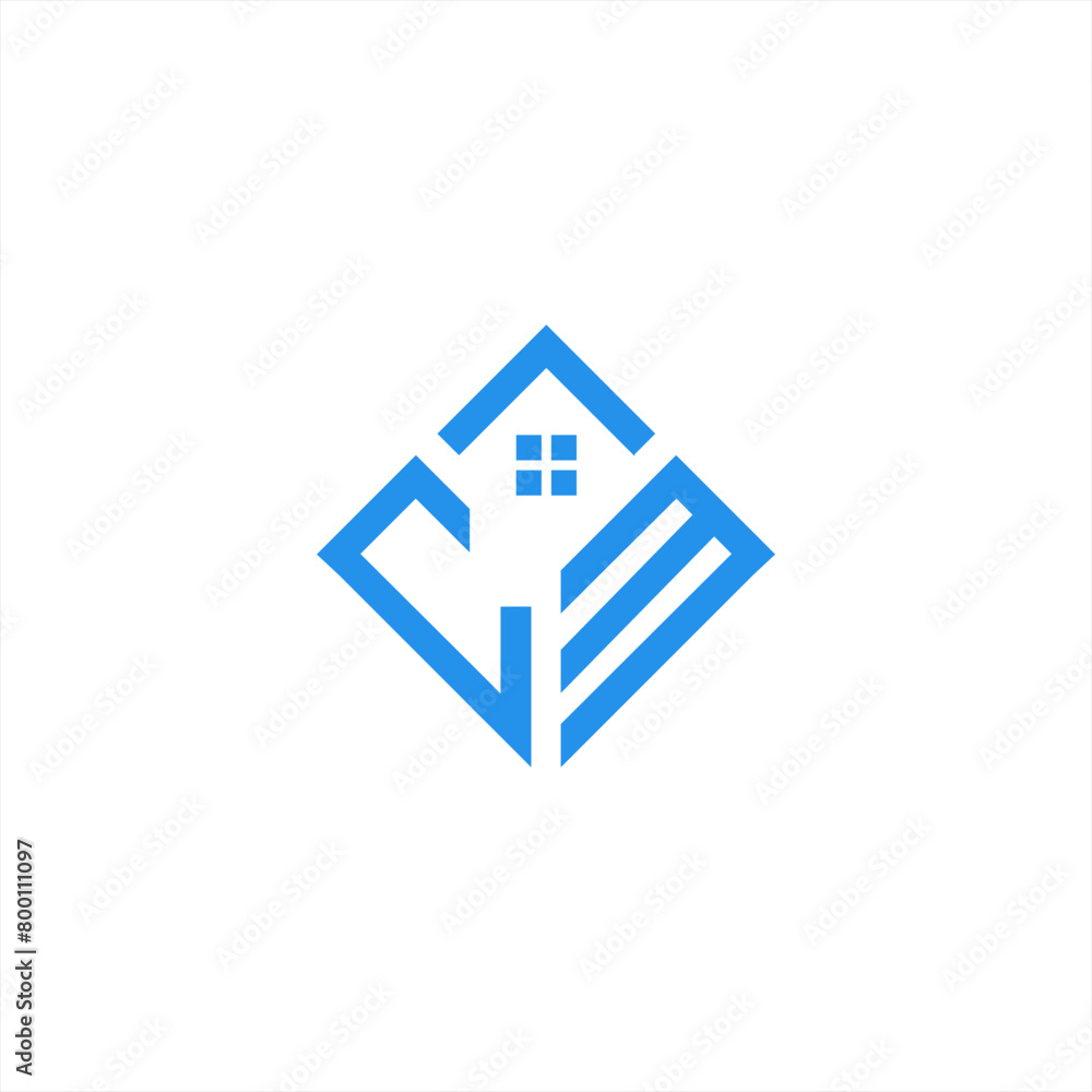 logo design letter c and m, building, roof design, window, building logo design letter c and m, building, roof design, window, building