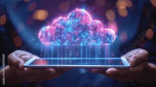 cloud storage on your tablet, Generative AI.