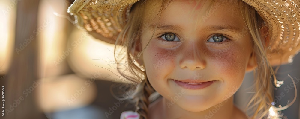 Cute kid on Australia day Cute kid on Australia day