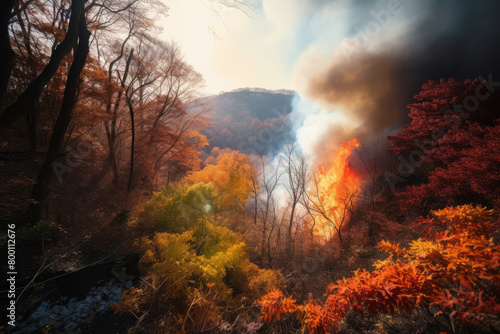 火, 炎, 木, 森, 火事, 火災, 山火事, 災害, fire, flames, trees, forest, wildfire, disaster