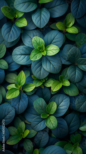 green leaves