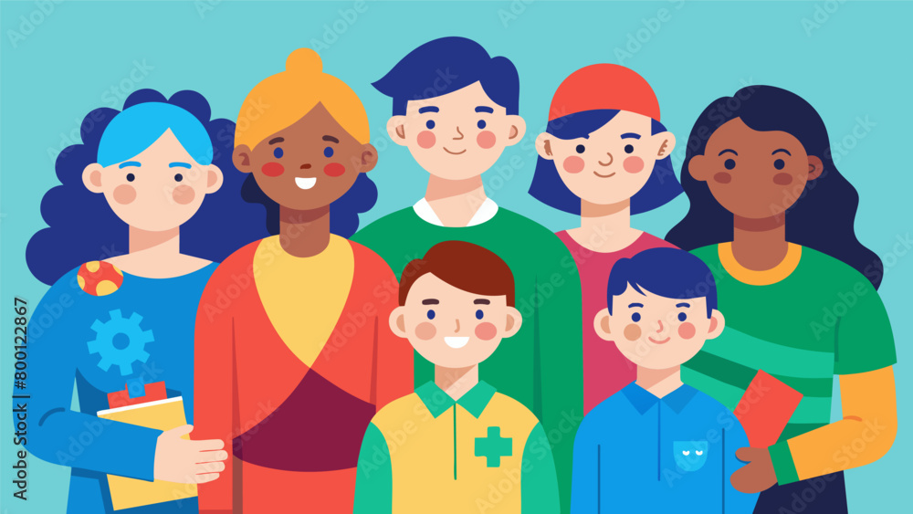 Actors with autism portray characters with autism in a powerful and moving play about family dynamics providing representation and authentic. Vector illustration Actors with autism portray characters with autism in a powerful and moving play about family dynamics providing representation and authentic. Vector illustration