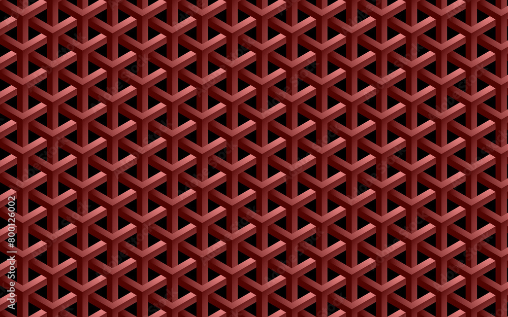 Y hexagon brown color seamless pattern JPG