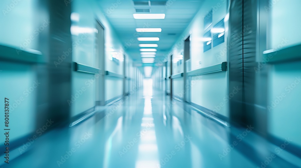 Abstract Defocused Blurred Technology Space Background of Empty Business Corridor or Shopping Mall with Modern Laboratory in Medical and Hospital Corridor Abstract Defocused Blurred Technology Space Background of Empty Business Corridor or Shopping Mall with Modern Laboratory in Medical and Hospital Corridor