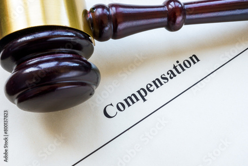 Document about compensation and gavel.