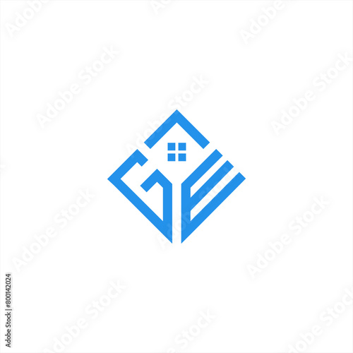Free Download logo design letter g and w, building, roof design, window, building - GFXLoad