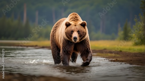 The North American Brown Bear, or Grizzly Bear