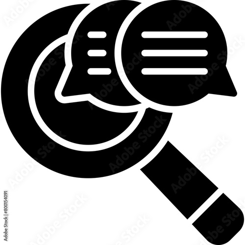 Qualitative Research Icon