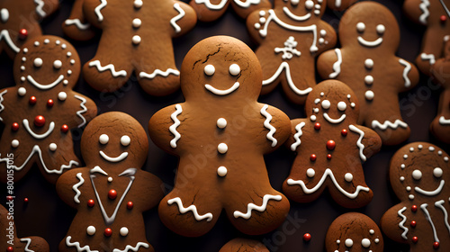 Gingerbread man pattern