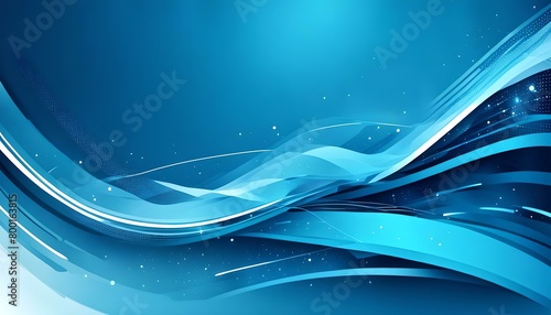 abstract blue futuristic background