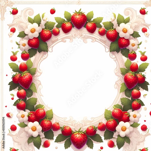 Hintergrund, Wallpaper: Erdbeeren