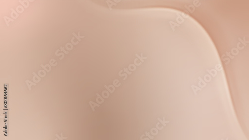 Nude gradient. Pastel nude background with soft wave, modern vector gradient design.
