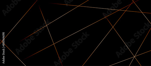 Abstract red and golden color line straight Vector in white background. geometric random chaotic line design with transparent background Vector Illustration. 